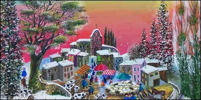 À qui est ce joli tableau très coloré ?