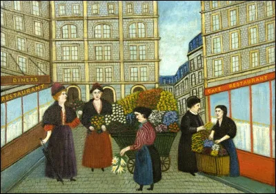 Qui a peint "Les Fleuristes" ?