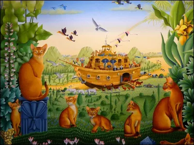Qui est le peintre de "L'Arche de Noé" ?