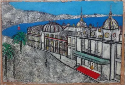 Qui a peint "Un pavillon sur la côte" ?