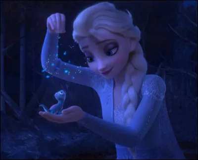 Comment Elsa parvient-elle à arrêter l'esprit du feu ?