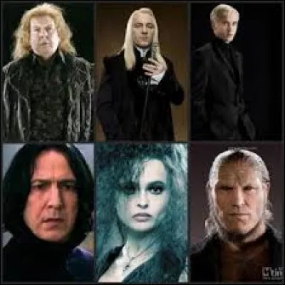 Lequel de ces personnages n'est pas un mangemort au début de la saga ?