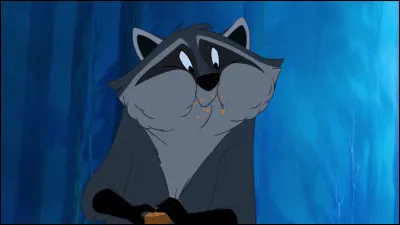 Quel animal est Percy, l'ami de Meeko dans "Pocahontas" ?
