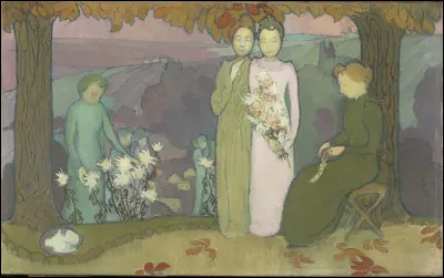 Sur sa toile intitul&eacute;e "Soir d'octobre", on voit une femme assise sur un tabouret. Qui a r&eacute;alis&eacute; ce tableau ?