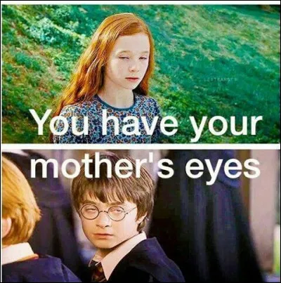 Harry a les yeux de sa mère, de quelle couleur sont-ils ?