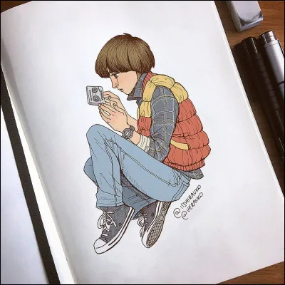 Au début de la série, Will disparaît et on retrouve son vélo.
De quelle couleur était le vélo ?