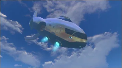 Quel est le vaisseau qui vient chercher "le survivant" mais qui se fait exploser par le canon ?