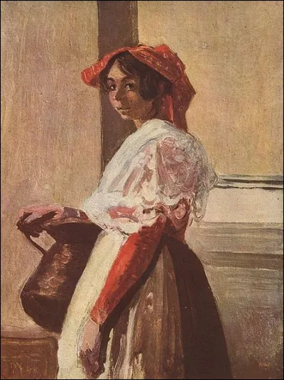 À qui doit-on "Italienne avec une cruche" ?
