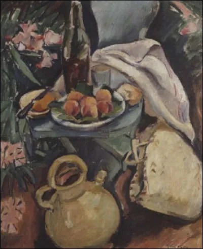 Qui est l'auteur de cette "Nature morte à la cruche" ?