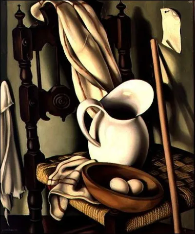 Qui a peint "Cruche sur une chaise" ?