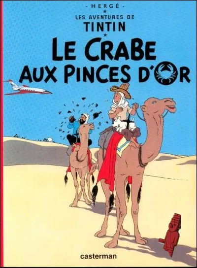 Ouvrez grands les yeux pour retrouver les 3 anomalies dans cette couverture remaniée du « Crabe aux pinces d'or » !