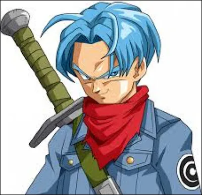 Tapion lui a donné une épée. Dans le passé, le petit Trunks aussi en avait reçu une, mais dans quel film ?