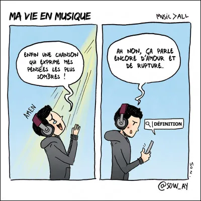 Qui est l'interprète des paroles "Puisqu'il faut mourir enfin, que ce soit côté jardin, en chantant" ?