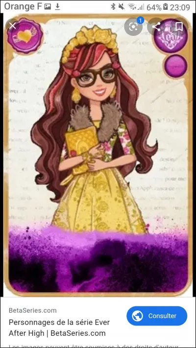 Qui est la fille de la destinée de Daring ?