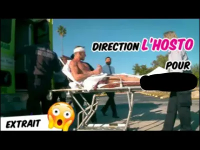 Toujours dans l'épisode 97, à cause de quoi la personne accidenté se retrouve à l'hôpital ?