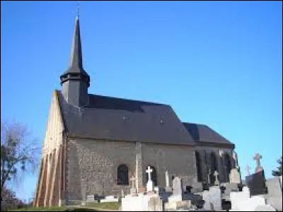 Voici l'église Saint-Sylvain de Glos. Commune normande, dans l'arrondissement de Lisieux, elle se situe dans le département ...