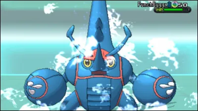 Méga Scarhino a des courbatures après la fin de sa transformation.