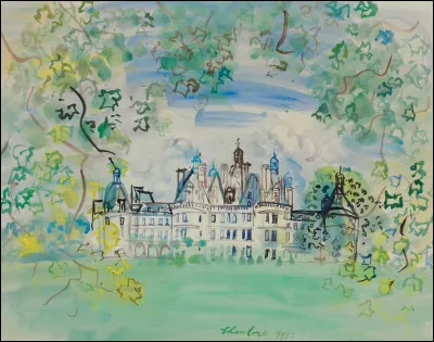 Qui a représenté "Le Château de Chambord" ?