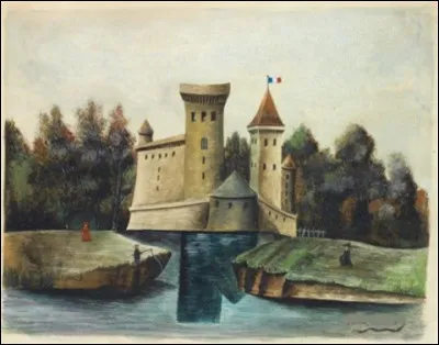 Qui a réalisé ce "Paysage avec château" ?