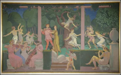 Qui a peint "La Musique profane" ?