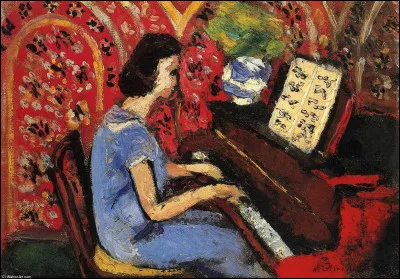 Qui a représenté cette "Femme au piano" ?