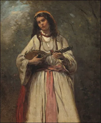 Qui a peint "Gipsy avec une mandoline" ?