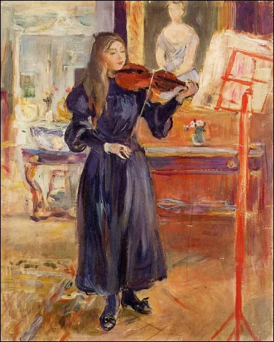 Qui a peint cette jeune fille au violon ?