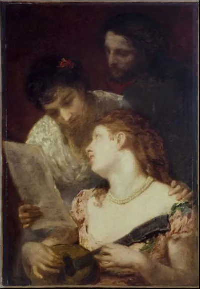 À qui est cette uvre intitulée "La Musique" ?