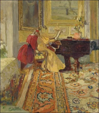 Qui a peint "La Leçon de piano" ?