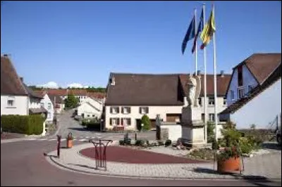 Nous terminons notre balade dans le Grand-Est, à Wlfling-lès-Sarreguemines. Nous sommes dans le département ...