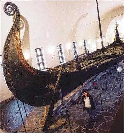 Voici l'un des plus grand bateau retrouvé jusqu'alors, celui d'Oseborg. Quelle réflexion vous inspire cette image ?