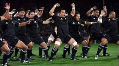 Pour finir,quelle &eacute;quipe r&eacute;alise le haka,une danse pour faire peur &agrave; l'&eacute;quipe adverse ?