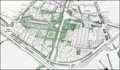 Charles de Gaulle en visite le chantier en 1966, Georges Pompidou en inaugure une partie en 1967 et Pierre Messmer l'inaugure définitivement en 1973. 
De quoi s'agit-il ?