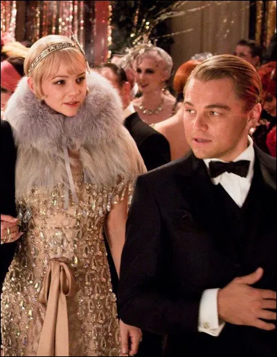 Dans un film de Baz Luhrmann, sorti en 2013, qui est ce jeune millionnaire charmant qui vit dans un luxe décadent ?