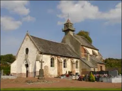 Voici l'église Saint-Vaast de Bourret-sur-Canche. Village des Hauts-de-France, il se situe dans le département ...