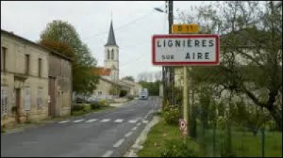 Nous sommes dans la Meuse, à l'entrée de Lignières-sur-Aire. Petit village de 53 habitants, il se situe ...