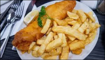 Rien de tel qu'un bon fish and chips, spécialité :