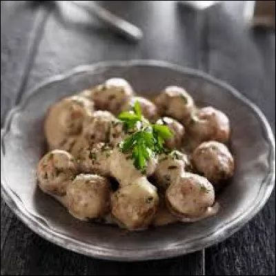 D'où viennent les boulettes de viande à la suédoise (risque de piège) ?
