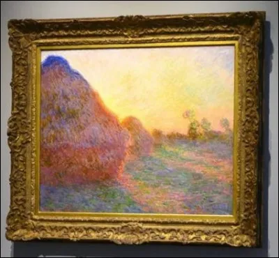 Qui est l'artiste, auteur de cette toile intitulée "Les Meules" et vendue pour 110, 70 millions de dollars, à New York, et la plaçant au rang des tableaux les plus chers du monde ?