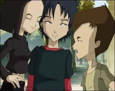 Comment s'appelle le personnage au milieu ?