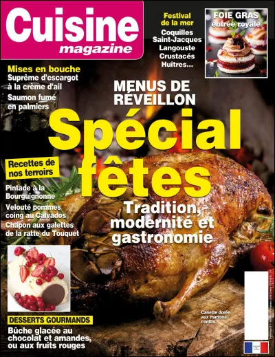 La médiathèque est abonnée à un magazine de cuisine, quel est son nom ?