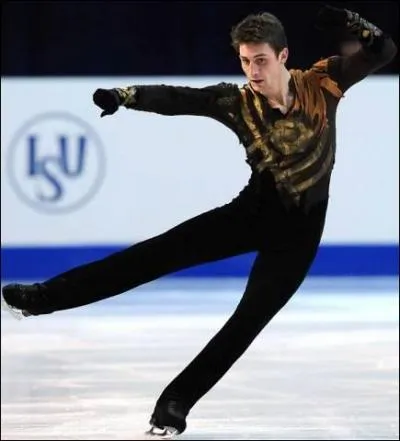 Brian Joubert a termin en programme libre de patinage artistique...