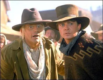 Que prennent Doc et Marty, juste aprs avoir pris leurs chevaux,  la fin du dernier pisode?