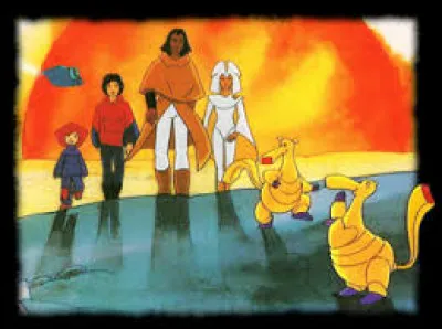 Dans quel dessin animé français des années 80 pouvait-on voir deux drôles de pangolins jaunes capables de produire de l'électricité ?