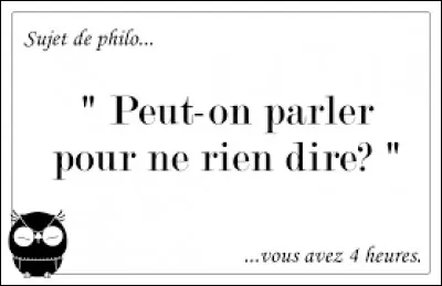 Qui se perd en développements superflus :