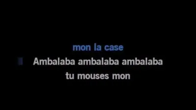 Moi ti n'a mon ti ... dans mon la ... - Ti n'a ..., tu vas ... !