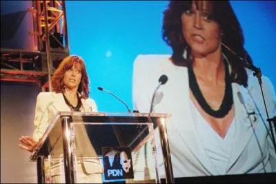 Dans quelle oeuvre peut-on la voir sur ce grand cran ?