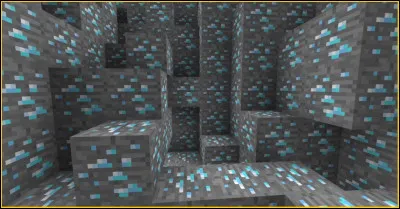 Les diamants apparaissent dans les couches...