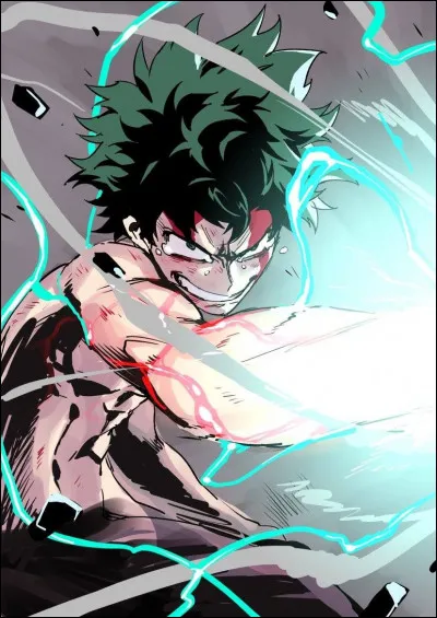 Quel pourcentage du One For All Izuku a-t-il utilisé pour vaincre ce personnage ?