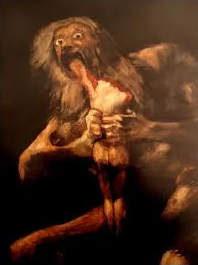 L'un des tableaux les plus noirs peints par des artistes espagnols, est le tableau représentant Cronos en train de manger son enfant, peint par...
